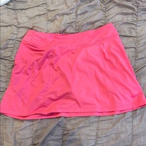 Nike hot pink golf skirt
